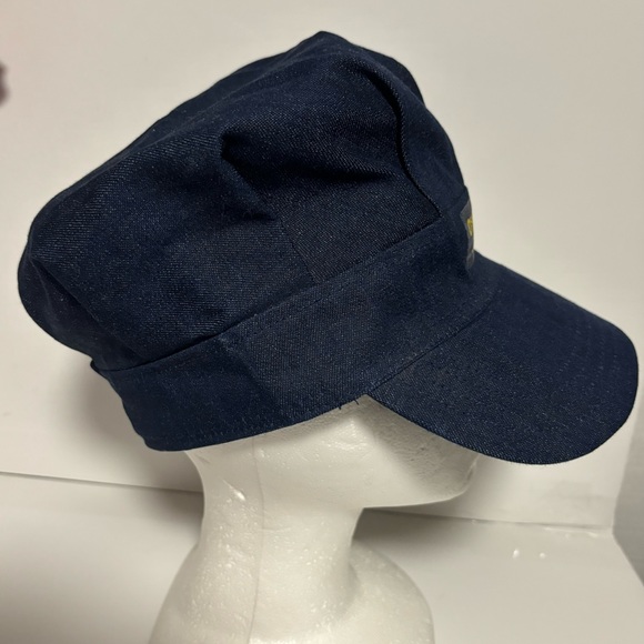 VTG SALE Oshkosh B'Gosh Railroad Conductor Snapback Train Hat Made in USA NEW - Picture 3 of 10